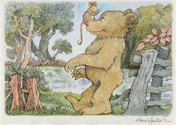 MAURICE SENDAK. A very young mouse scurried up. He thought Little Bear was a tree.